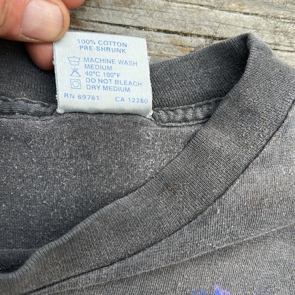 The Cure The Prayer Tour VTG 1989 2 side print single stitch tee Black one size - Picture 6 of 11